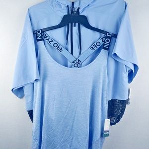 MTA Sport 2 Piece Blue Sz 2X Racer Back Cover up